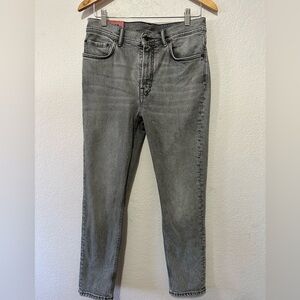 Acne Studios Melk Stone Gray Slim Fit Jeans - 28x 30